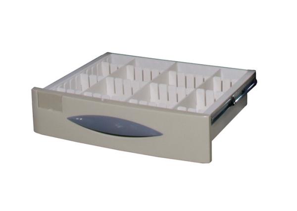 Removable Plastic Medical Trolleys For Home / Clinic Ambulance