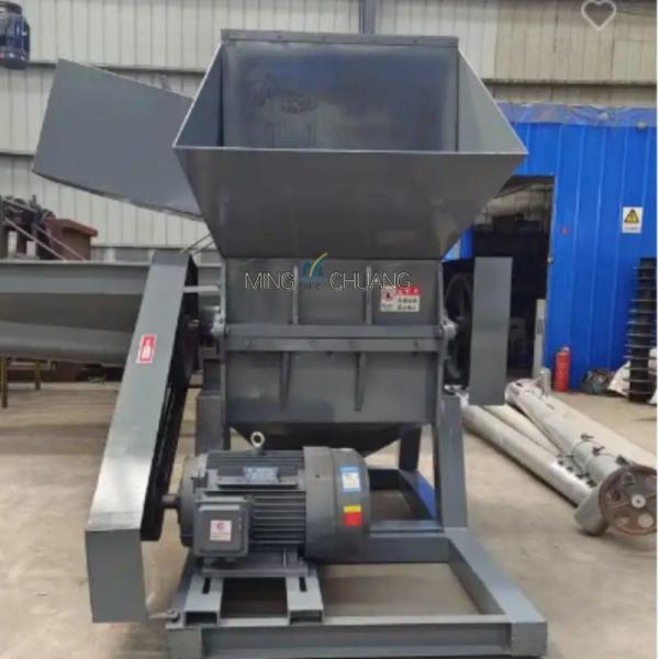 Transparent PVC Pipe Crusher for Pet and PE Nylon Plastic Weight 1500 Kg