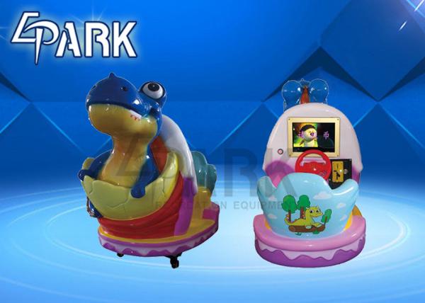 Commercial riding coin operated video film screen rides EPARK dinosaur seat kids ride on machine