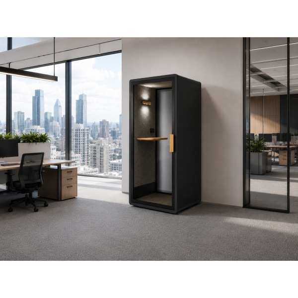 Collaborative Workplace Vocal Office Soundproof Booth For Phone Calls Video Meetings
