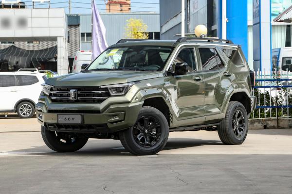SUV médio Great Wall Tank 400 Carro híbrido com distância entre eixos de 2850 mm e depósito de porta giratória