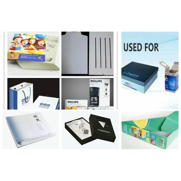 FSC Recyclable Duplex Board With Grey Back For Packaging 200gsm 250gsm 300gsm