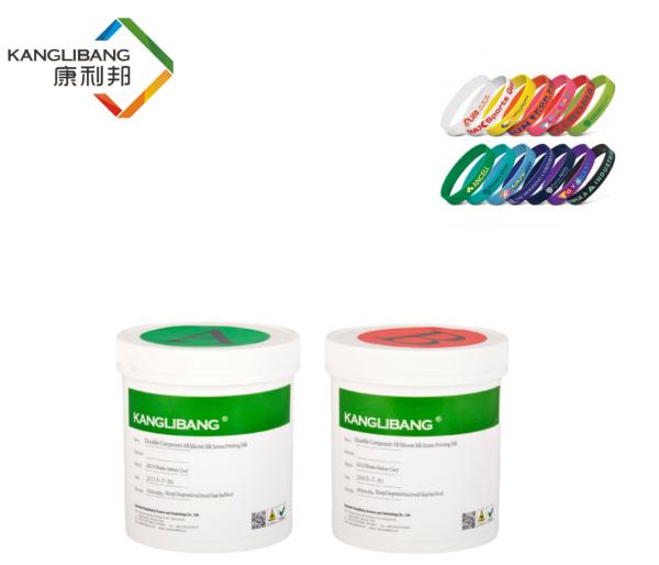 Silicone Screen Printing Ink for Silicone Rubber Good Adhesion Ink for Silicone Wristband Custom Colors