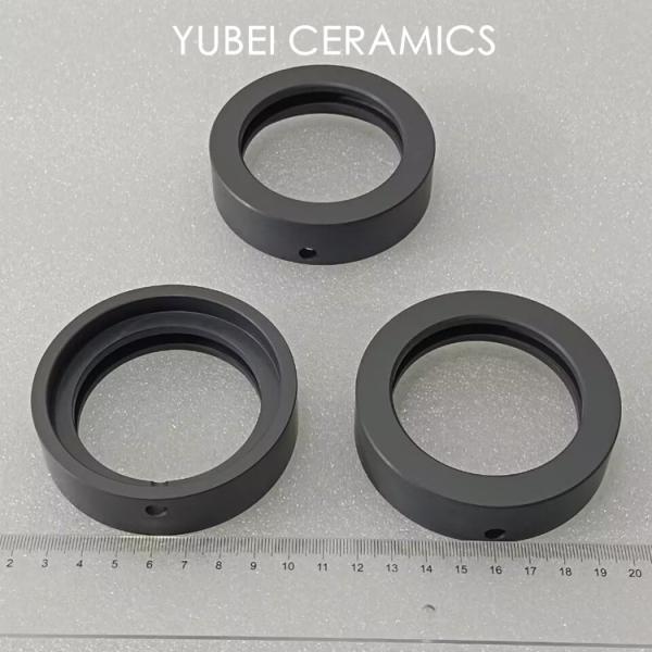 Black Sic Ceramic Rings for High Pressure Applications in Industrial Processing Equipment