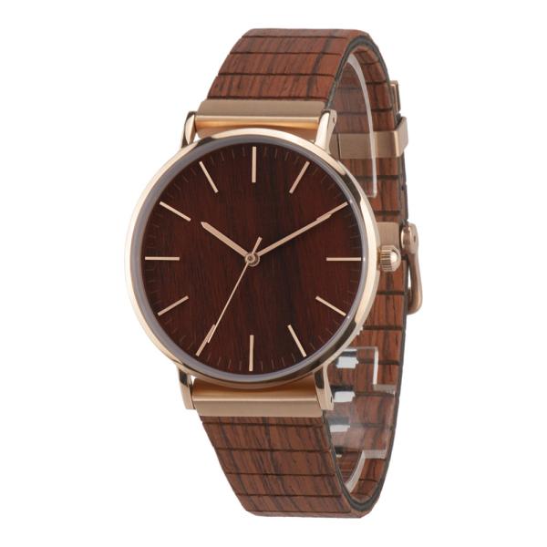 Boyear Mens Stainless Steel Case Wooden Wrist Watch ,Ladies Fashion Dress Bamboo Watch OEM,Couple wrist watch