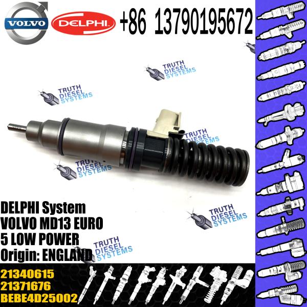 Inyector de combustible diesel 21371676 BEBE4D25002 BEBE4D25102 21340615 85003267 21340615 E3.18 para el PODER del MED del EURO 5 de VOL MD13