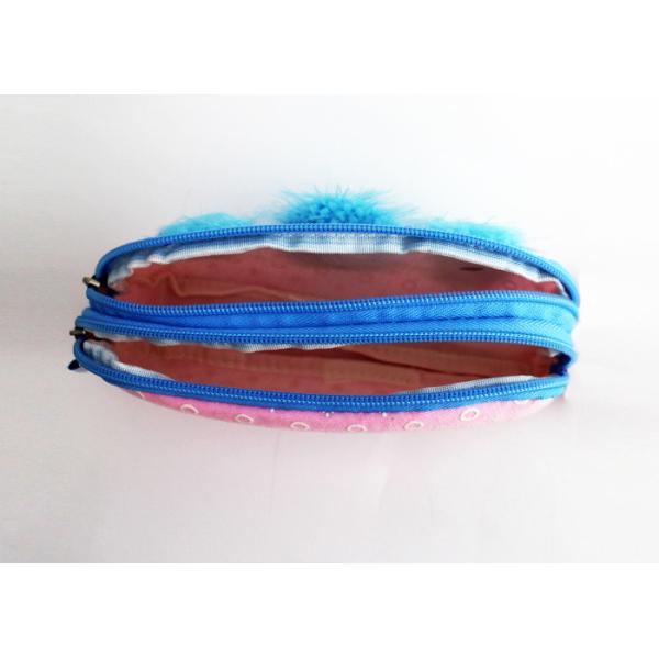 Special Design Pencil Pouch Bag Cute Fabric Zipped Pencil Case For Girls