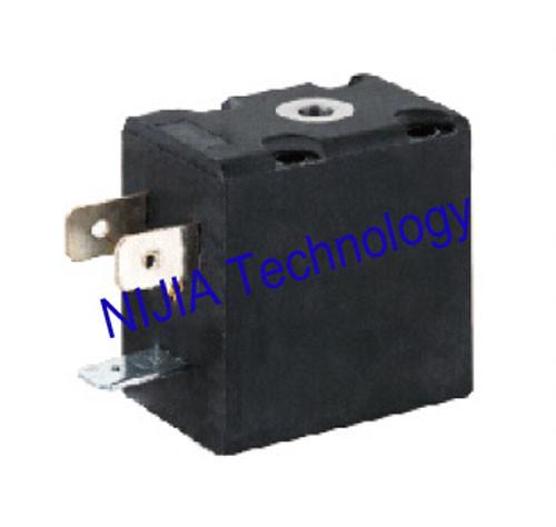 DIN43650B 3 Pin Solenoid Valve Coils 24VDC Solenoid Coil for Sewing Machine