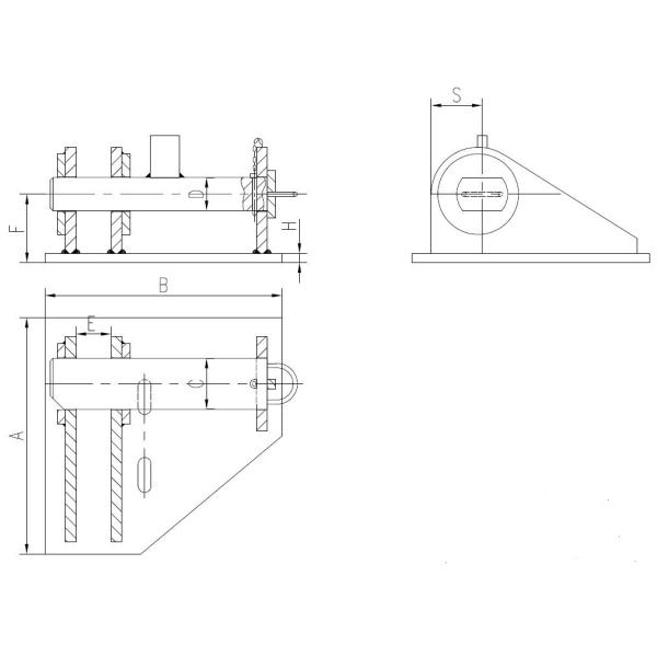 Кронштейн SMIT буксируя корабль кронштейна буксируя оборудование