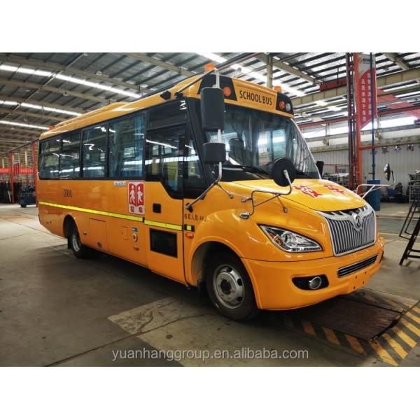 Customizable Euro 3 Emission Standard 24-46 Seat Campus Bus for Student Transportation