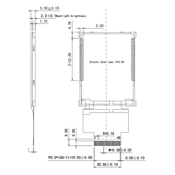 2.2 дюймовый ILI9225G SPI & RGB Touch TFT LCD Screen,2.2
