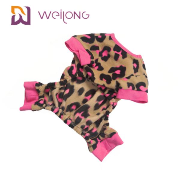 Customizable Pattern Bow Pet Pajamas Pet Clothing Warmth Cute Dog Pajamas