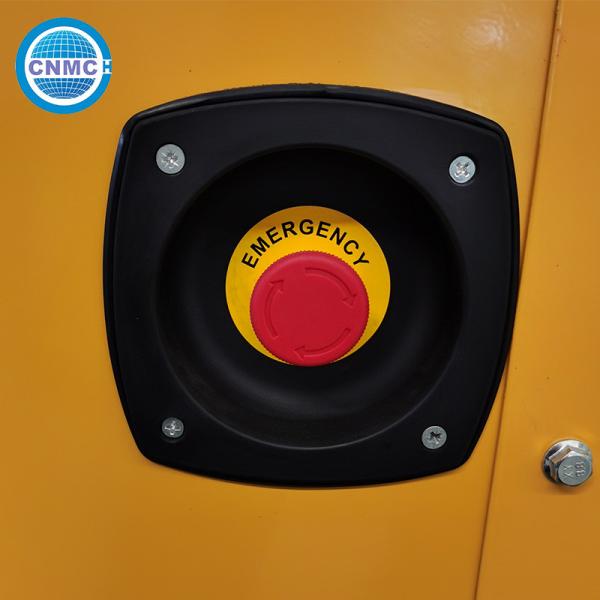 Gerador de 3 fases silencioso de baixo consumo de combustível 75kw 80kw 100kw CE