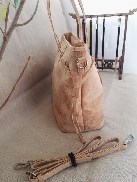 vegan cork handbag, ladybag, girl bag