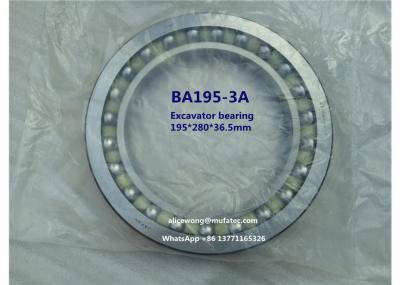 BA195-3A Excavadora de caminhada de raspador com rolamento de bola de contacto angular de secção fina com rolamento de 195*280*36,5 mm