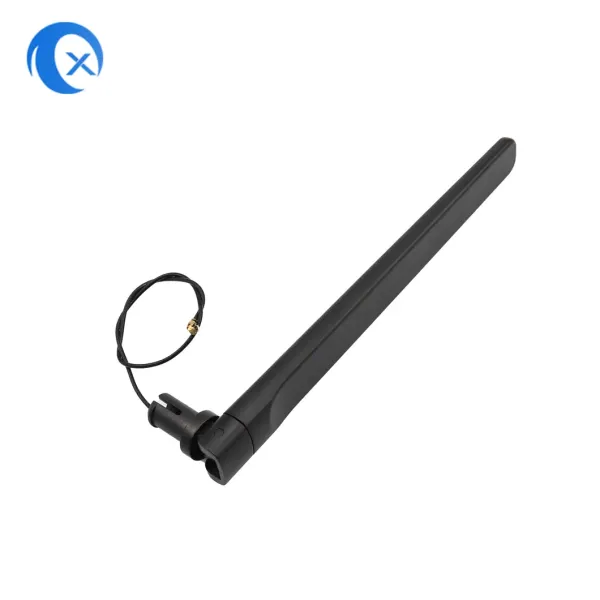 Antena de paleta de goma 2.4G 5G GPS/GSM/WiFi/TV con cable coaxial