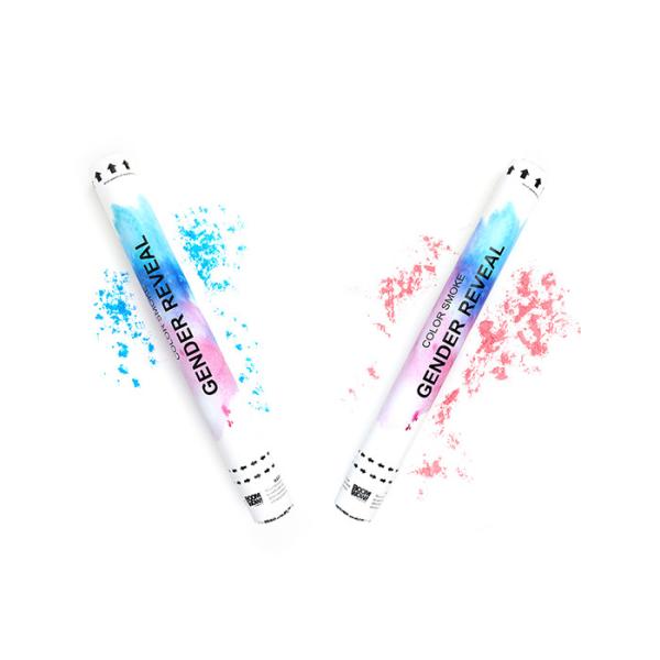 Indoor Paper Tubes 45cm Gender Reveal Confetti Cannon