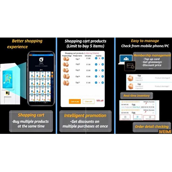 WEIMI Custom Egg Locker Vending Machine – Safe, Smart, and Profitable Egg Retail for Farms & Markets