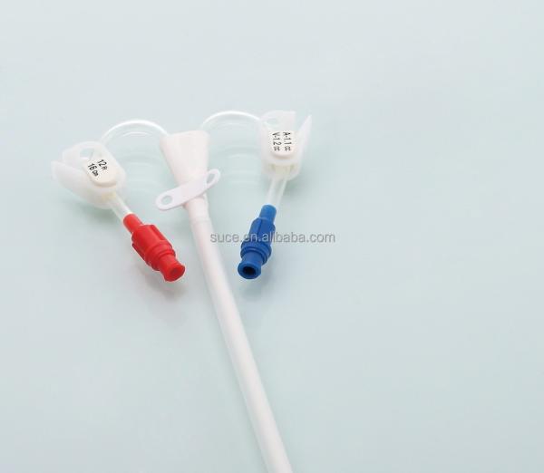 Short term Hemodialysis catheter, hemodialysis kit, single double triple lumen