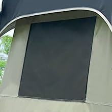 Shower Shelter – Giant Portable Outdoor Pop UP Camping Shower Tent Enclosure – Changing Room – 2 Rooms – Instant