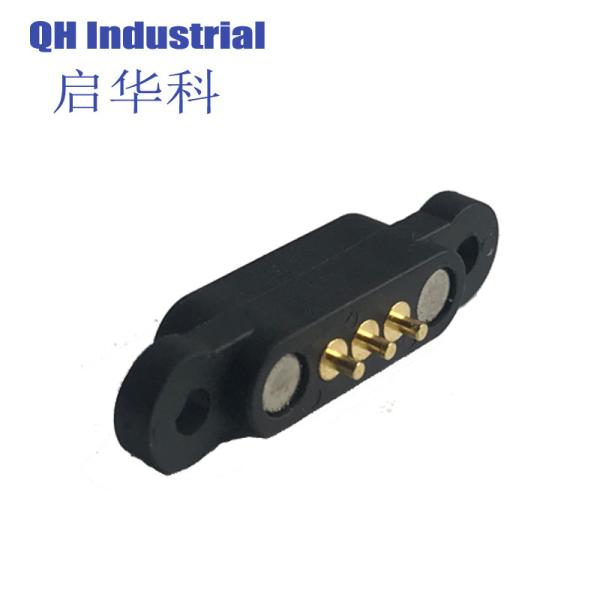 3Pin Male Female Smartphone Home Application Device LED LCuD Bluetooth Earphone Headset LED Light Pogo Pin Connector