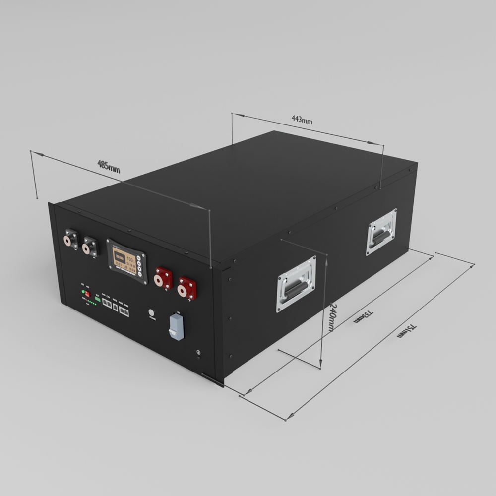 16S 314A JK BMS 16S 200A DIY Power Battery Box For 48V Energy Storage System