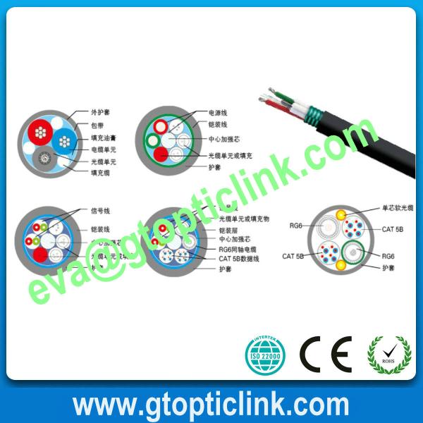 Optic Fiber Electric Copper Cable GDFTA