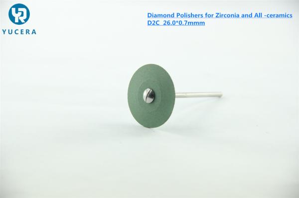 Zircônia dental do ISO que lustra Kit Dental Laboratory Diamond Polishers
