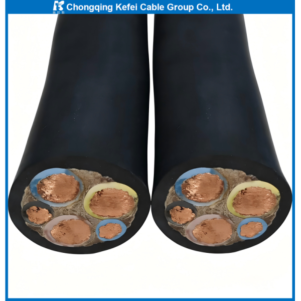 H07RN-F Rubber Sheathed Cable with EPR Insulation for Oil and Wear Resistance in Heavy-Duty Applications