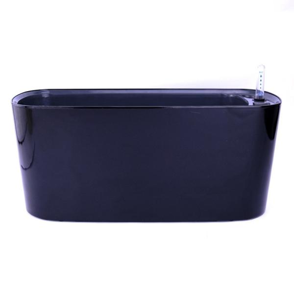 Metal Color Plastic Round Length 40cm Self Watering Houseplant Pots