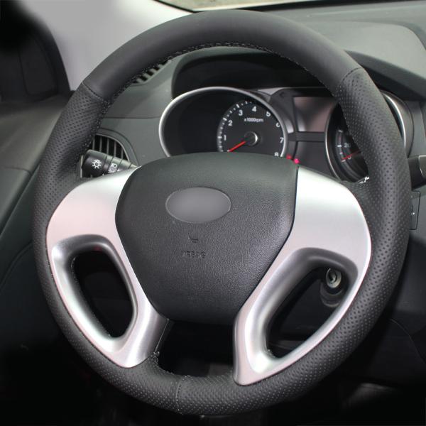 Customize PU Leather Steering Wheel Cover for Hyundai ix35 2011-2015 Tucson 2 2010-2015