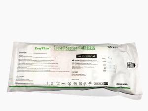 PVC closed suction catheter for tracheostomy Y-piece 14fr Respiratory
