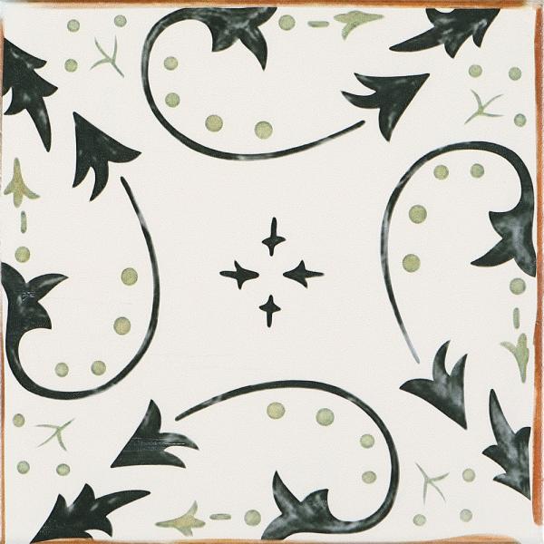 Carreaux rustiques en céramique résistant à l'usure 20x20 cm pour le salon et la salle à manger