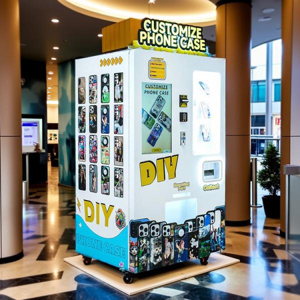 Máquina expendedora de caja de teléfono Android con pago móvil
