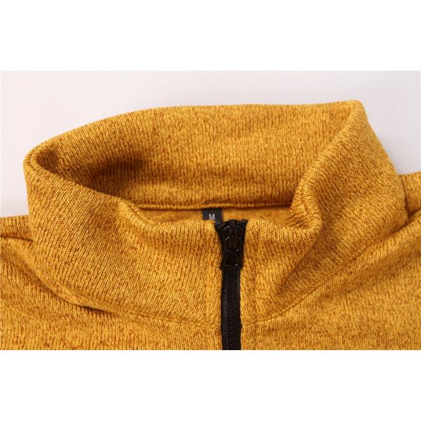 Stockpapa Men'S Active Bonded Zipper Up Jacket Polyester Material