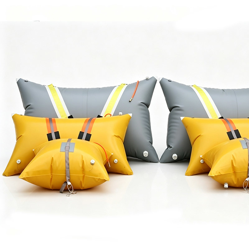 Pillow Underwater Air Lift Bags with Quick Dump Valve Heavy Load Capacity and Corrosion Resistant