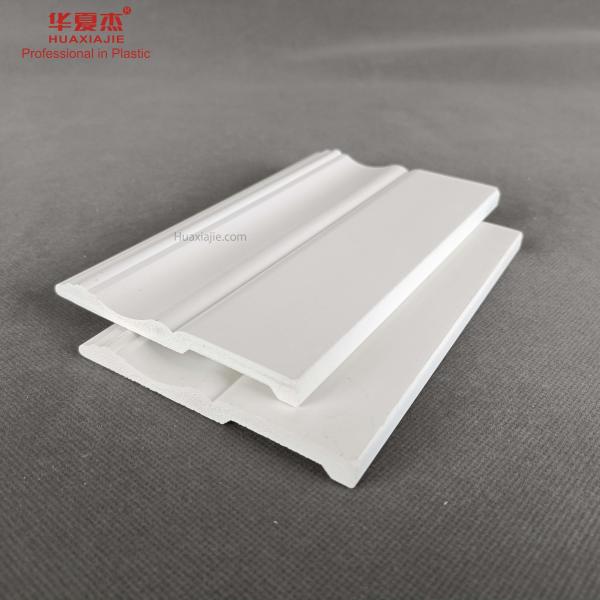 Molde fácil de limpar da parede da guarnição do PVC decorativo para a casa