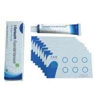 Traitement doux 10g/Pcs à fluorure de carie dentaire de vernis de fluorure de sodium de saveur