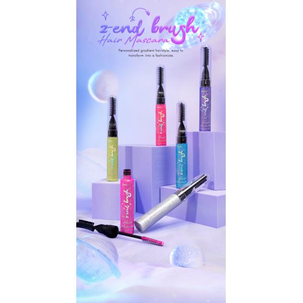 Vibrant Shades Temporary Hair Color Makeup Kids Friendly 8.5ml