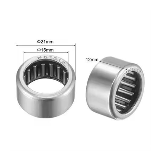 High Quality Size HK1512 15*21*12mm HK Series HK0509 HK0611 HK1212 HK2820 HK3520 HK1012 Drawn Cup Needle Roller Bearing