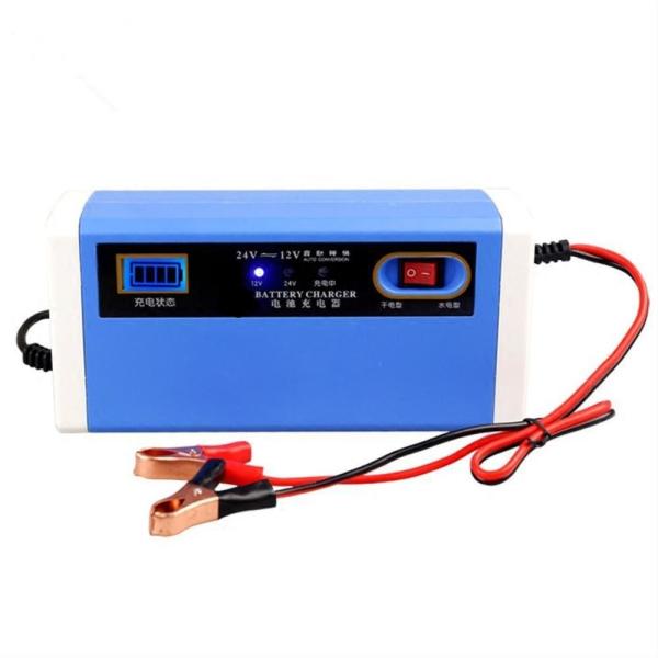 Smart Watch FCP Function 10A 12V 24V 20 Amp DC Electric Car Battery Charger for Lead Acid and Lithium Batteries Affordable