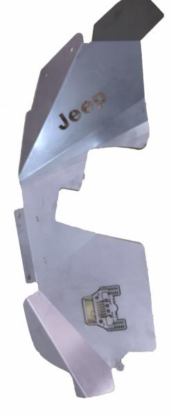 Aluminium Wheel Inner Fenders Kits Fit for Wrangler JK 07+,Style:skull head ,,Poison Spider,OE type,1 / 2 twisted teeth