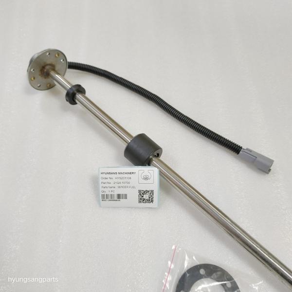 Peças sobressalentes de escavadeiras Hyunsang Transmissor combustível 21Q4-10700 21Q410700