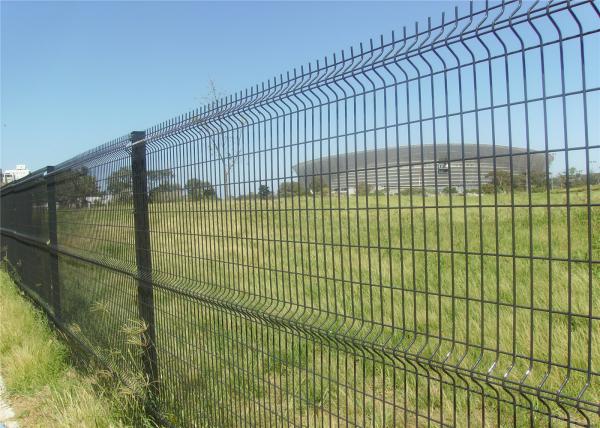 Welded Wire Bends Fence Panel Pvc Coated Wire Mesh