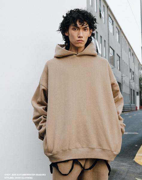 360gsm Plain White Pullover Sweatshirts 100% Cotton Oversized Blank Hoodies