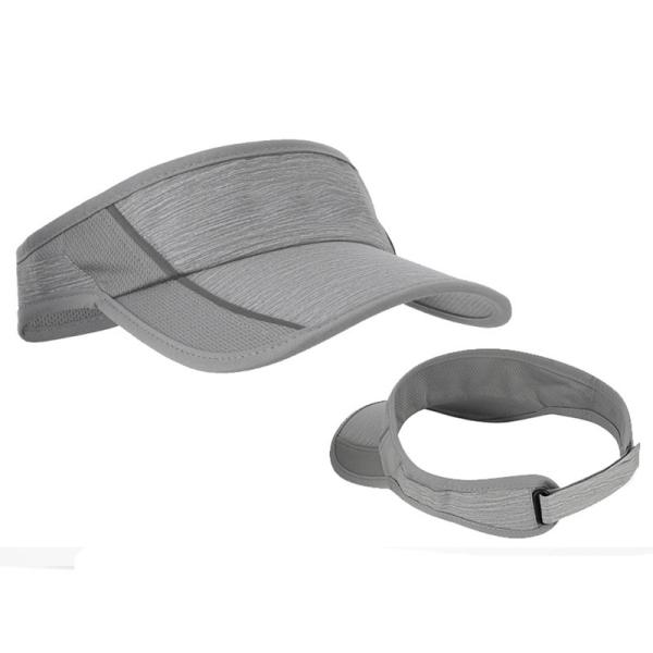ODM Beach Running Sun Visor Caps Curve Brim Golf Visors For Women