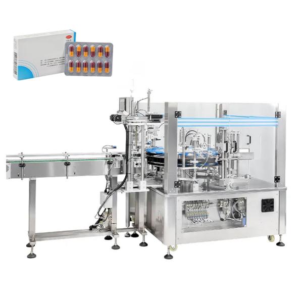 4Máquina de embalagem para embalagem em caixote com potência de motor de 0,5 kW com 25-55 caixotes/min Velocidade de embalagem e produtos