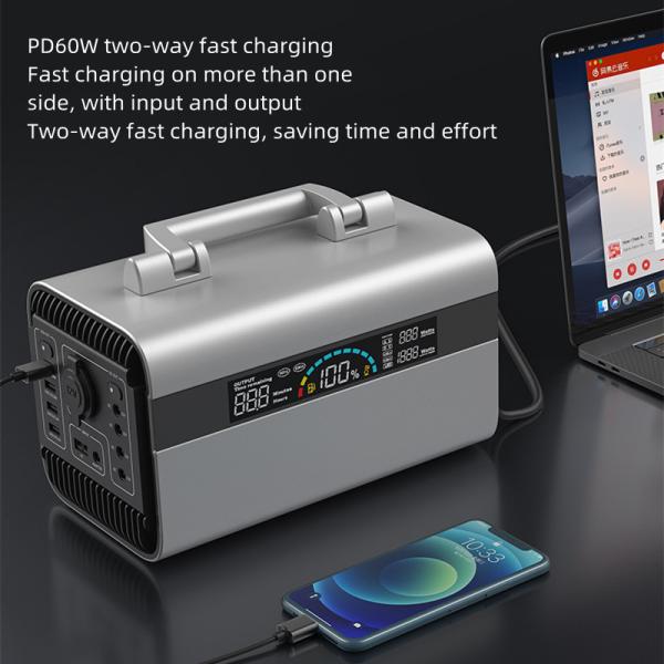 110V Power Military Camping Gear 600W Emergency Standby Camping Power Supply