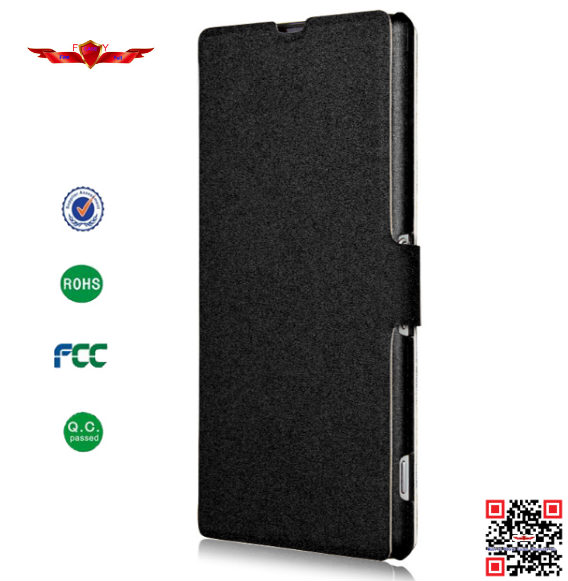 100% Perfect Fit Brand New Import PU Book Wallet Leather Cover Case For Sony Xperia Z2