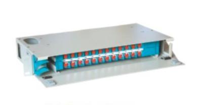 Painel de remendo 19 da fibra ótica da montagem em rack de 48 núcleos tipo da gaveta do quadro padrão